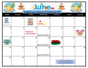 JUNE CALENDAR IS HERE